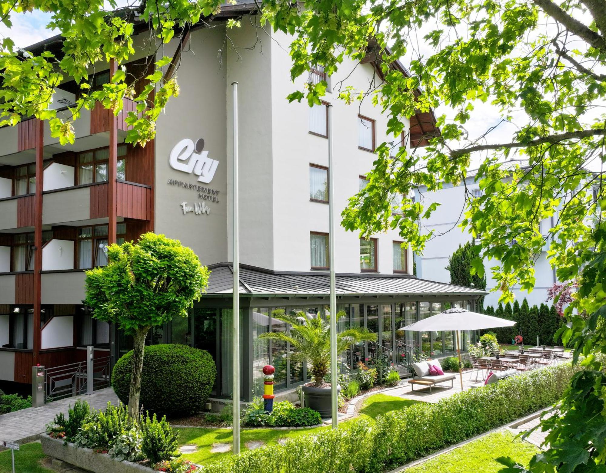 City Appartementhotel Bad Fussing Exterior photo